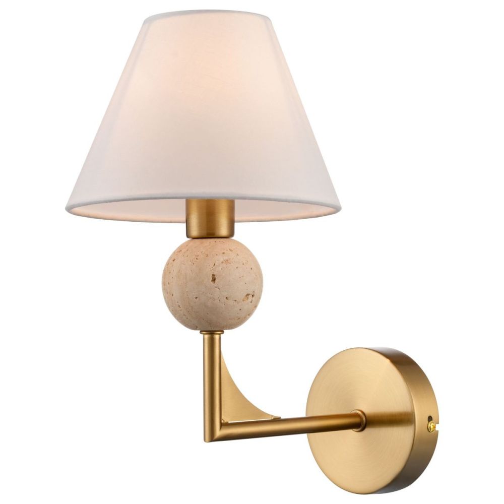 Бра 31 см, Velante 335-501-01, латунь