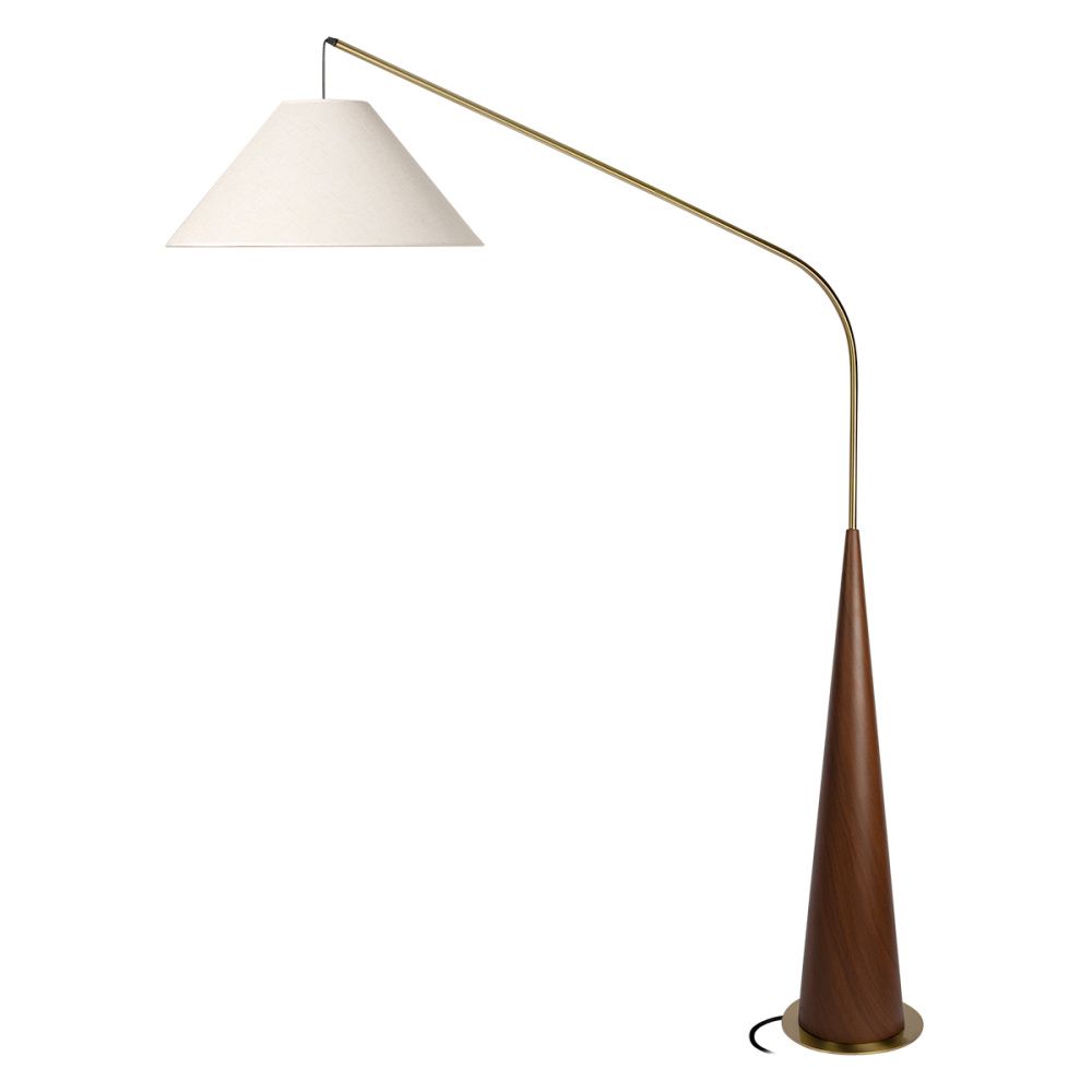 Торшер 175 см, Loft IT Bobbie 10570F Brown, коричневый