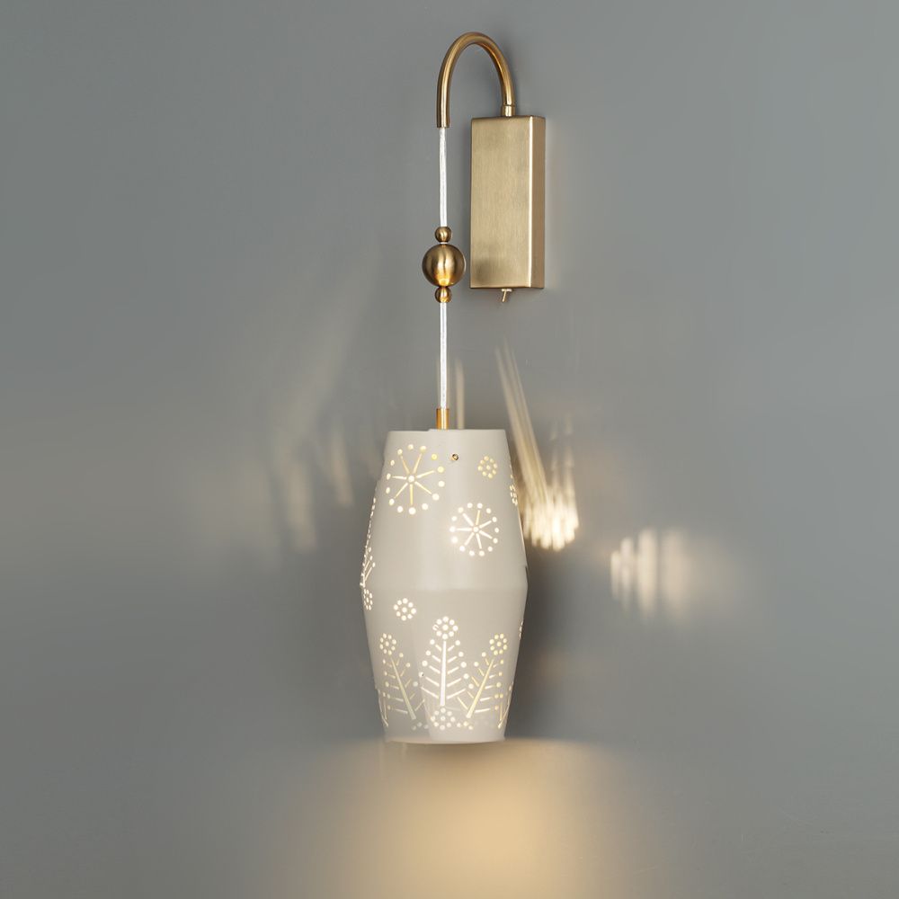 Светильник 52 см, Odeon Light 5444/1W, бежевый-бронза