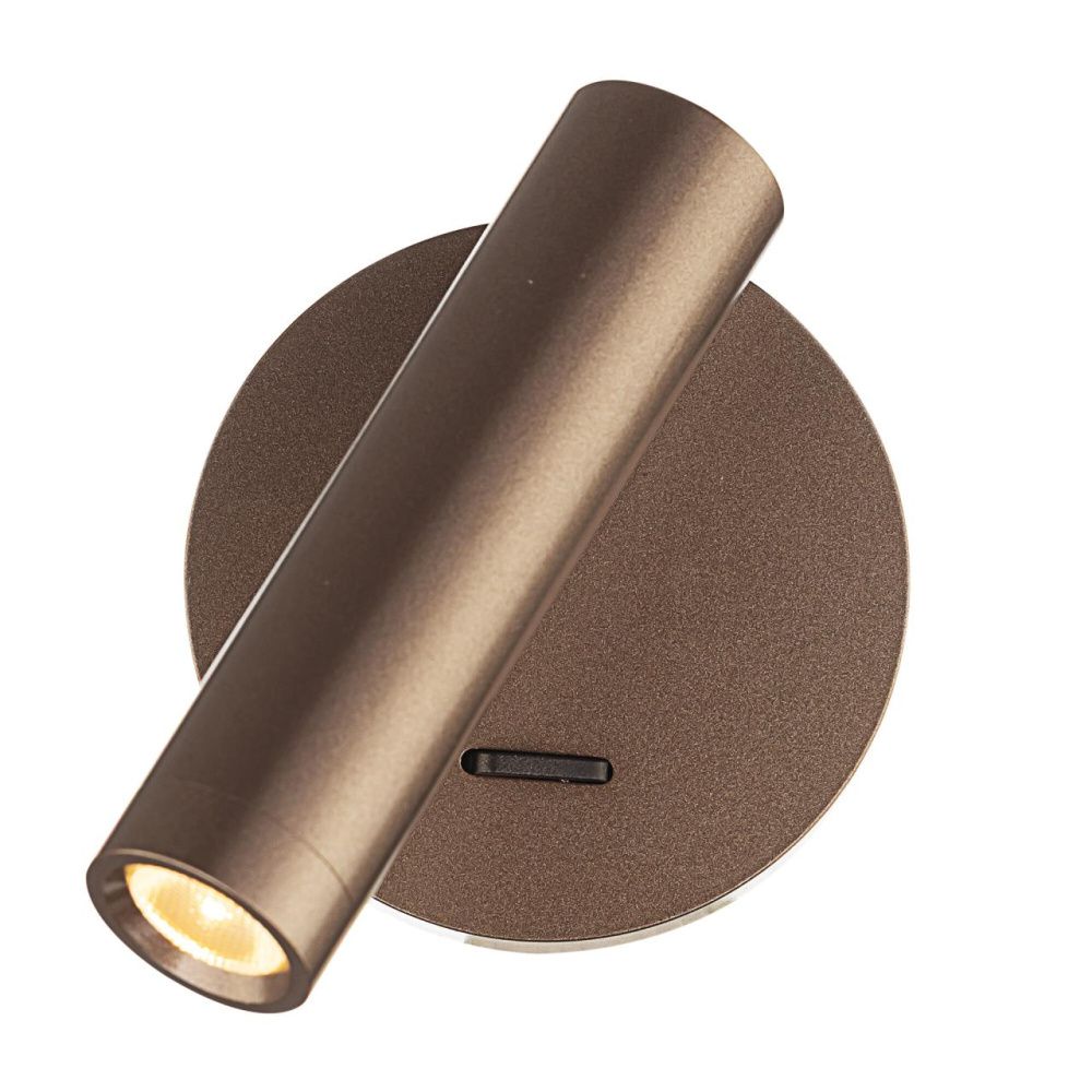 Светильник 11 см, 3W, 3000K, Citilux DEKART CL704103, коричневый