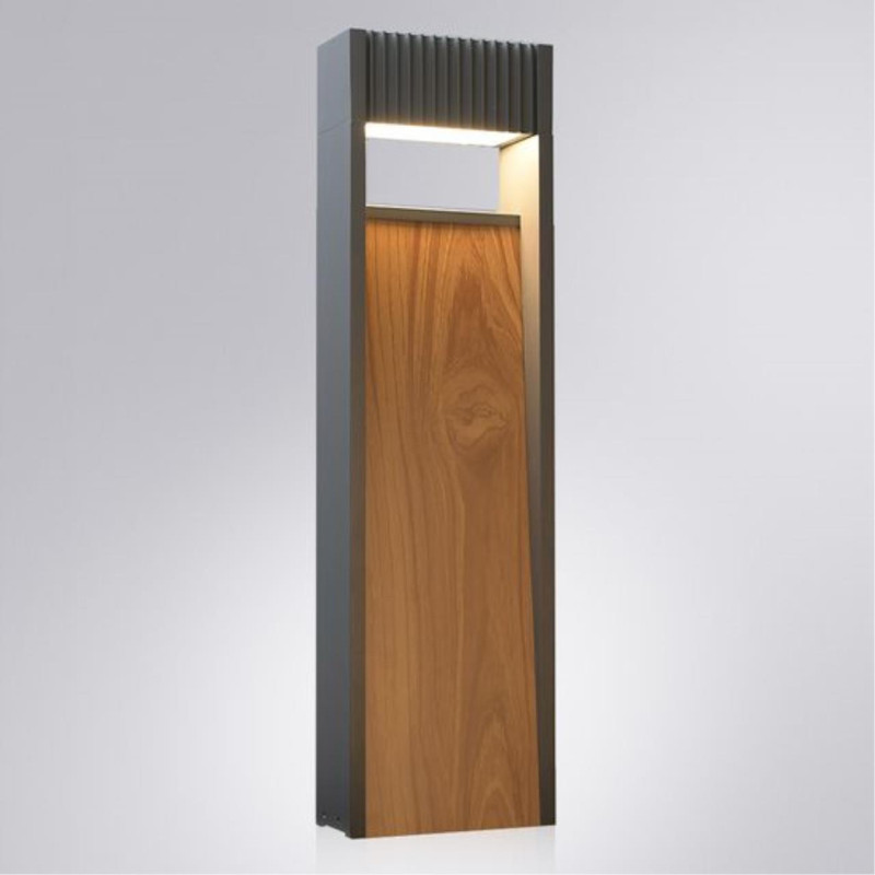 Уличный светильник 8*17*60 см, 1*LED*30W 4000K ARTE Lamp ARNEB A2146PA-1BR коричневый/черный
