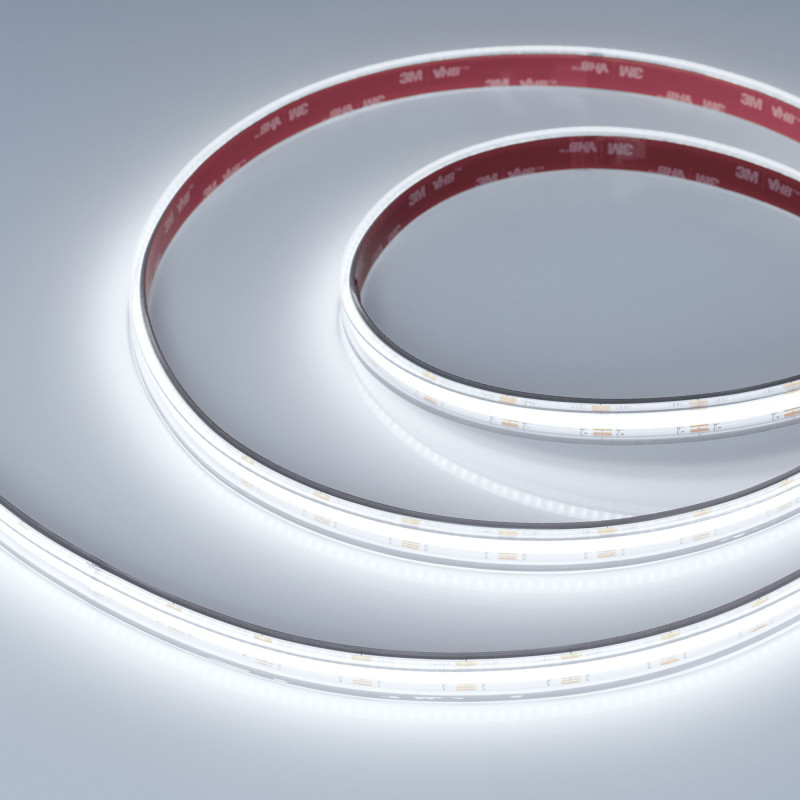 Лента герметичная COB-PS-X640-12mm 24V White-MIX (23 W/m, IP67, CSP, 5m) (Arlight, Изменяемая ЦТ) 039965. Цена указана за 5 метров. Продается кратно 5 метрам.