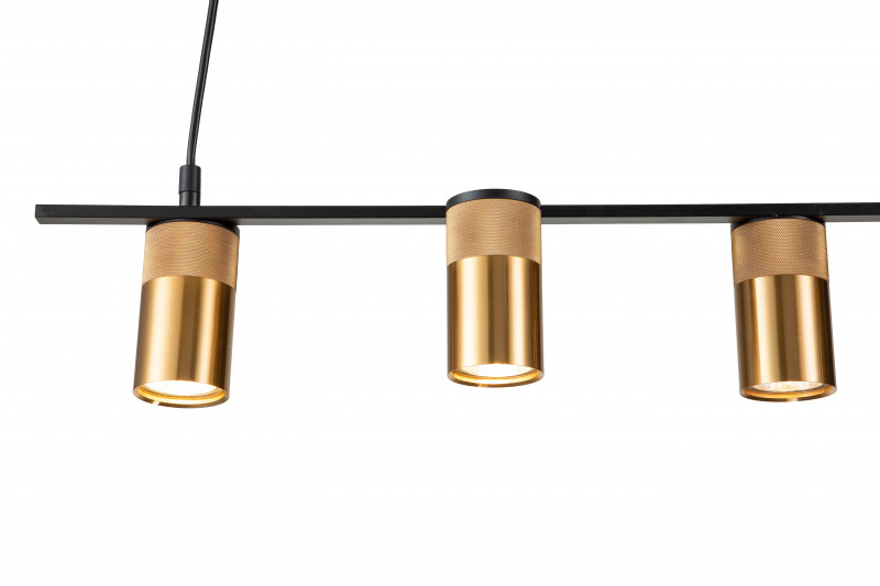 Подвесной светильник 1080*100*135/1670 мм, 6*GU10 золото Indigo Liberta V000149, 11014/6P Gold