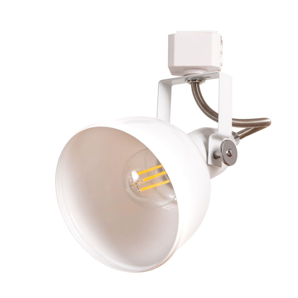Трековый светильник Arte Lamp Martin A5213PL-1WH белый, 20x16x16см, E14, max 40Вт