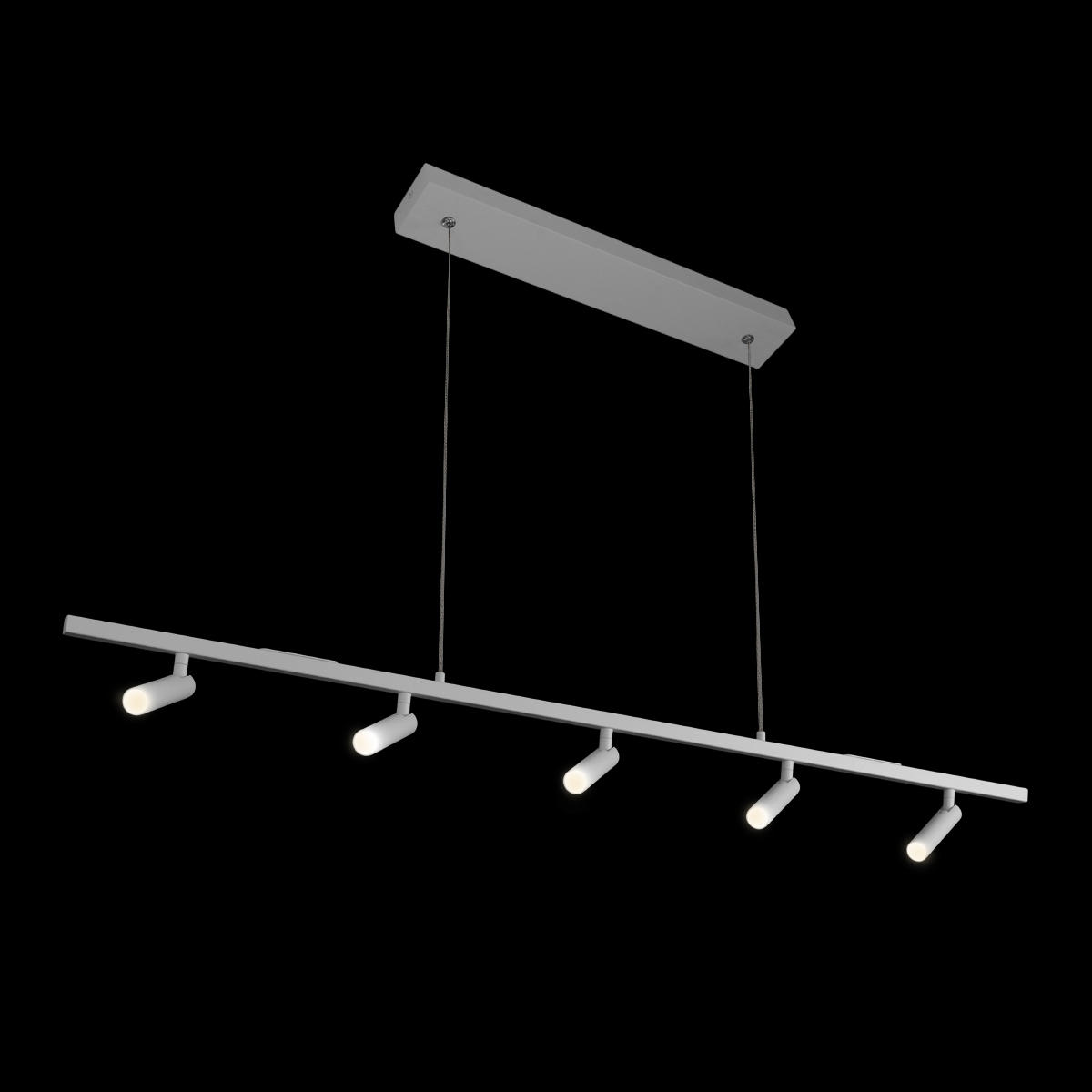 Подвесной светильник 110*1*160 см, 5*LED*3W 3200K LOFT IT Sign 10260/5 White белый