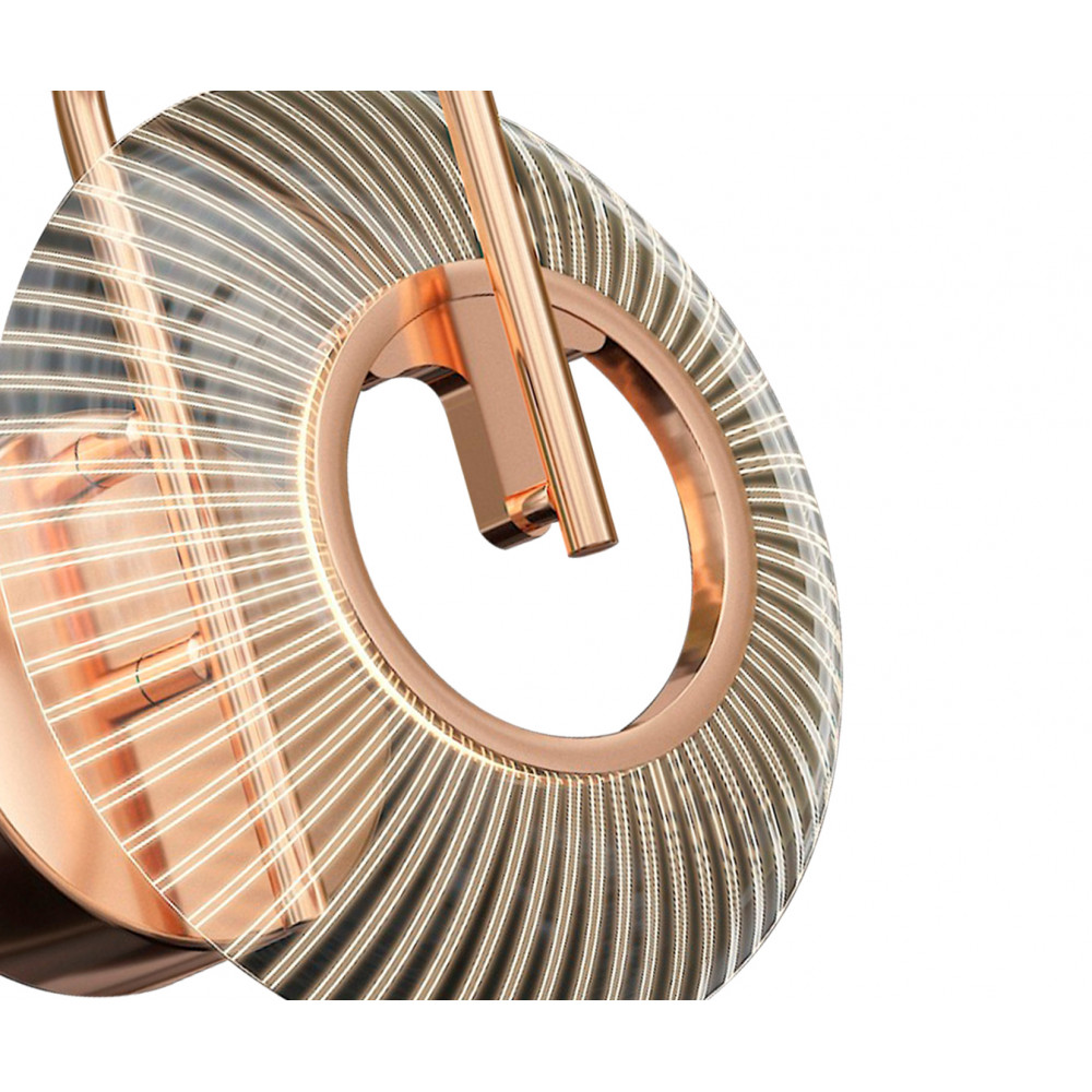 Бра 20 см, 9W, 3000K Kink Light Райма 08051,37 золото