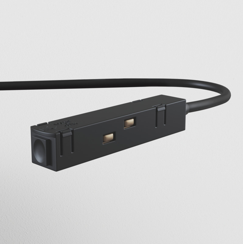 Ввод питания Maytoni Technical Magnetic track system S35 TRA004B-22B черный IP 20