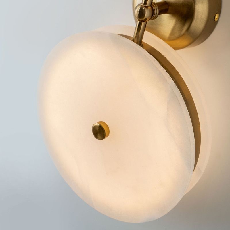 Настенный светильник 9,5x40,5см, LED, 6Вт, , Modelux MS.175.02 BS Латунь