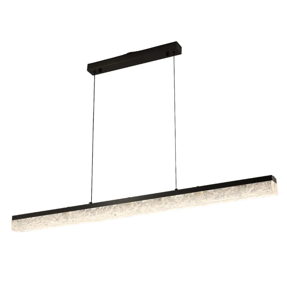 Люстра 120*60*50 см, **42W, 4000K Gerhort G31360/BK CL, Черный