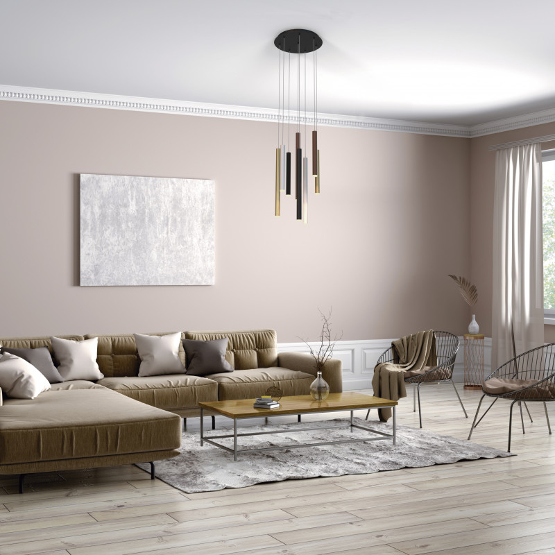 Люстра *40*250 см, LED *  48W, 3000К Mantra Cala 8082, черный