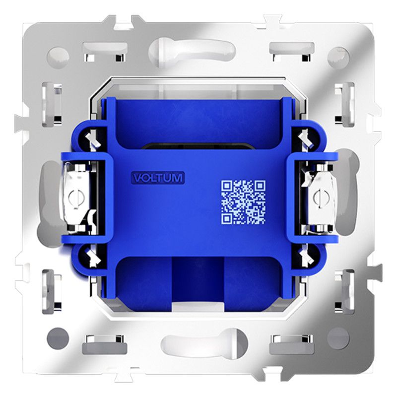 Вывод кабеля Voltum S70, белый  пластик  VLS080201