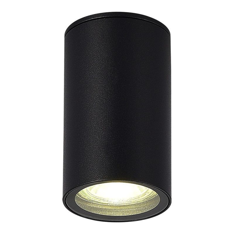 Накладной уличный светильник *6*10 см, 1*GU10*50W, ST-Luce Tubo SL9010.412.01, черный
