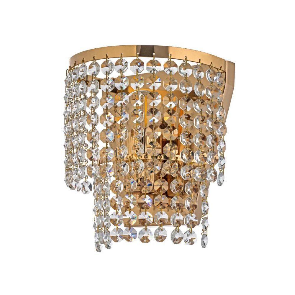 Бра *17*19 см, 1*E27*60W, Arti Lampadari Sara Gold Sara E 2.10.503 G, золотой