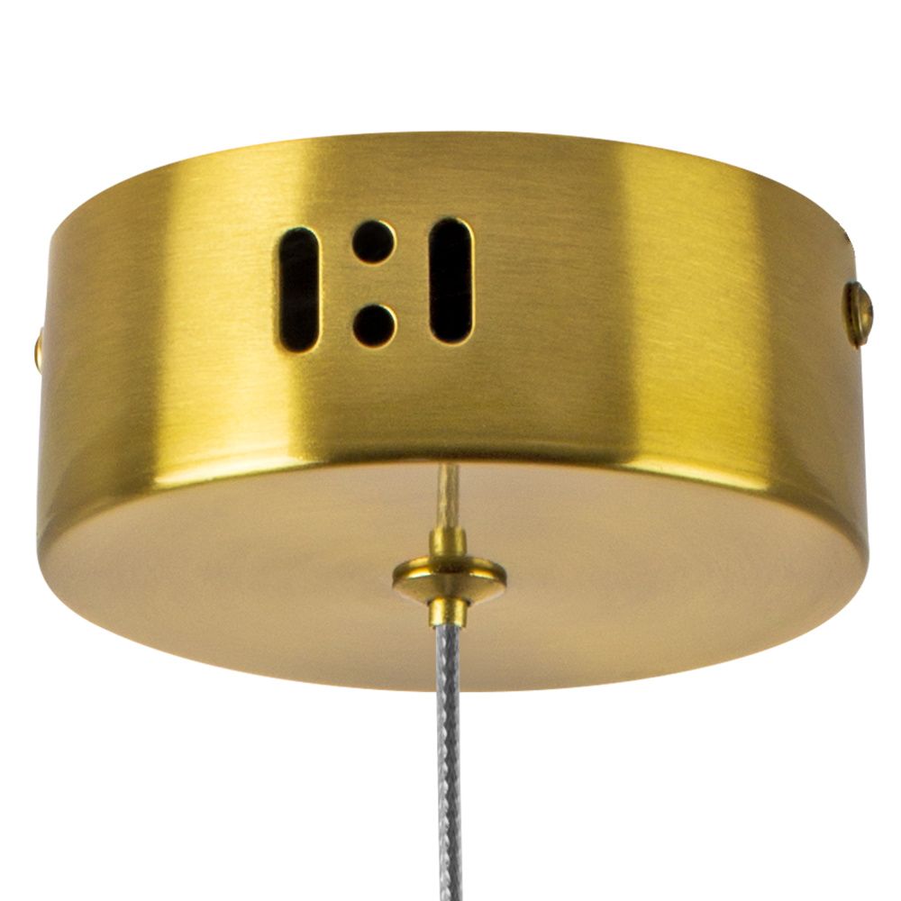 Подвес *15*32-160 см, LED*6W, 3000K, Lightstar Botto 800033, Латунь