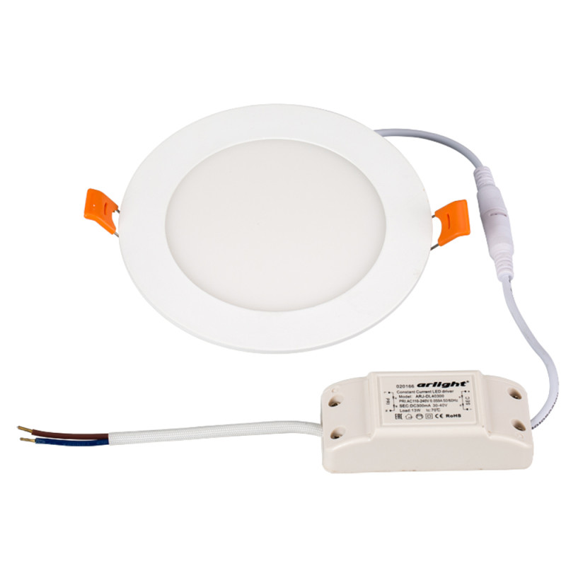 Офисный светильник Arlight 020110 *14,2*1,3 см, 13W, белый (теплый)K,