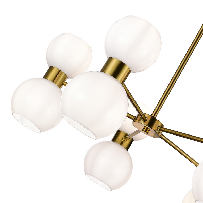 Люстра 73 см EVOLUCE  THONET SLE1138-302-10  латунь