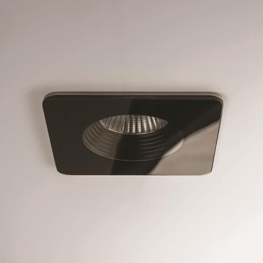 Светодиодный встраиваемый светильник для ванной комнаты Astro 5755 Vetro Square, черный