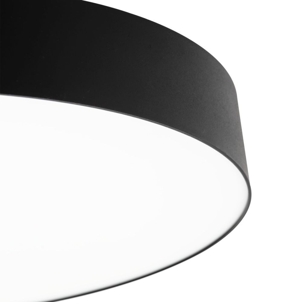 Светильник потолочный 50 см, 60W, 4000K, Citilux BART CL755491 LED, черный