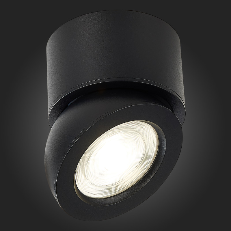 Светильник 10 см, 10W 3000K ST LUCE Накладные светильники ST654.432.10 Черный