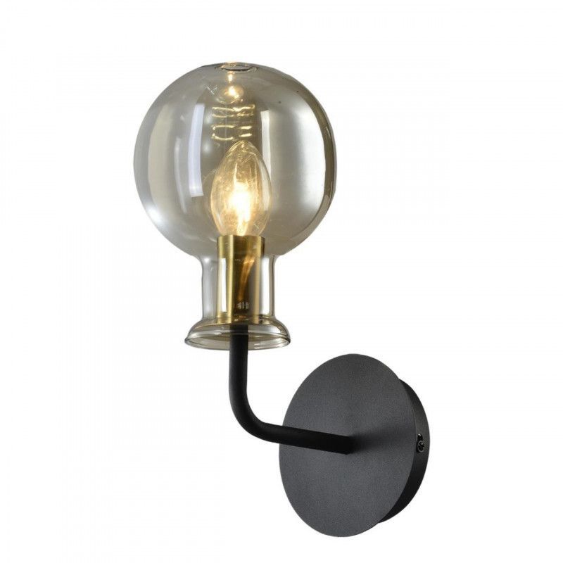 Бра 12*17,5*30 см, 1*E14, 40W, Aployt Rozet APL.902.01.01, черный