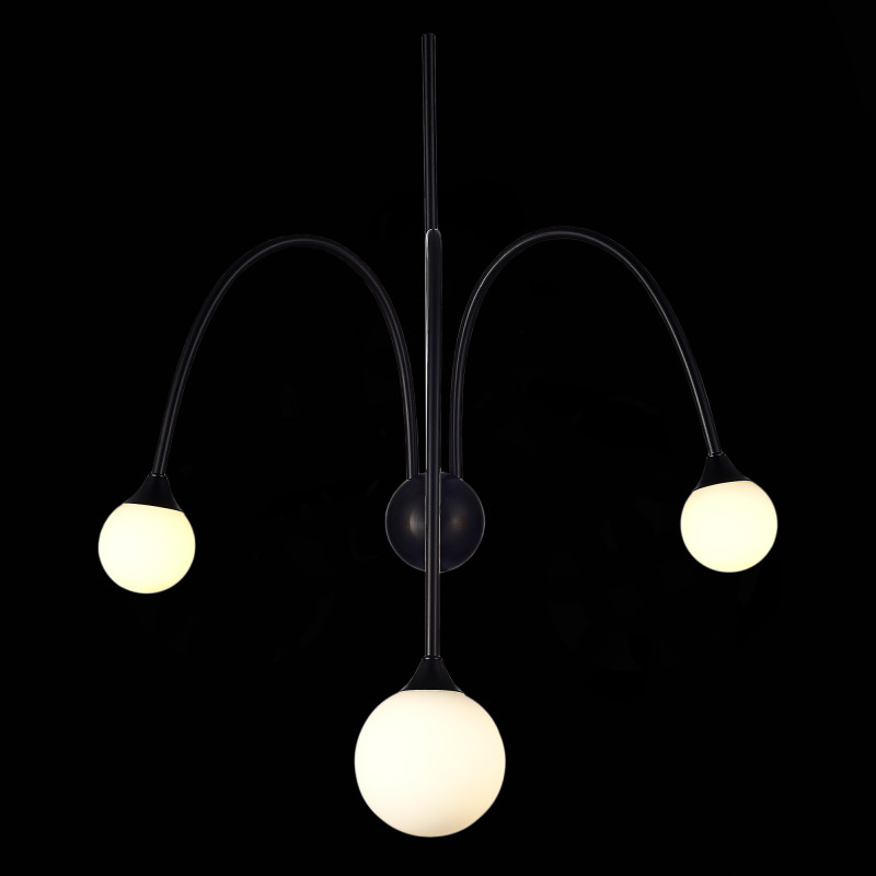 Бра 58*74 см, 3*G9 5W 4000K черный ST Luce Vive SL1187.401.03