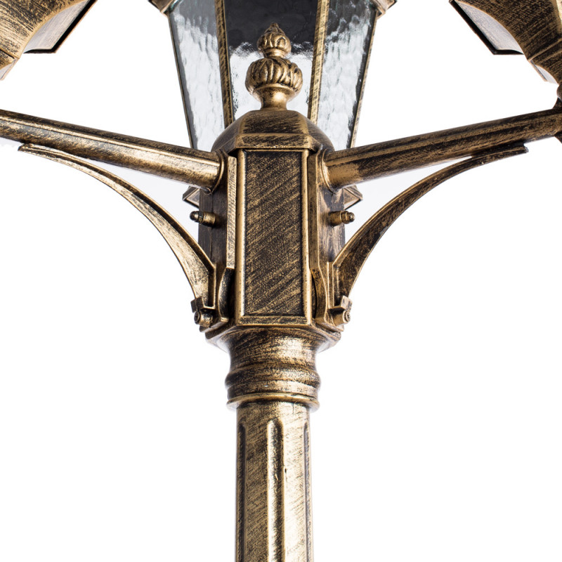 Уличный светильник Arte Lamp A1207PA-3BN Genova, 230 см
