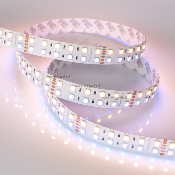 Лента RT-B144-19mm 24V RGBW-Warm (32 W/m, IP20, 5060, 5m) (Arlight, Открытый) 012327(2). Цена указана за 5 метров. Продается кратно 5 метрам.