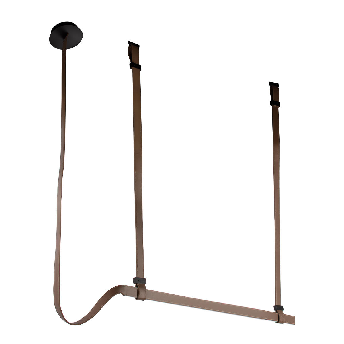 Подвесной светильник 150*5*120 см, 1*LED*60W LOFT IT Strong 10241/1500 коричневый