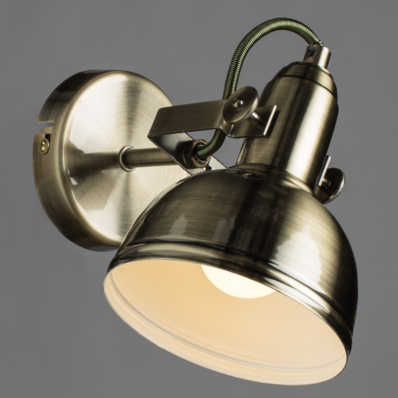 Светильник спот Arte Lamp A5213AP-1AB Martin бронза Loft