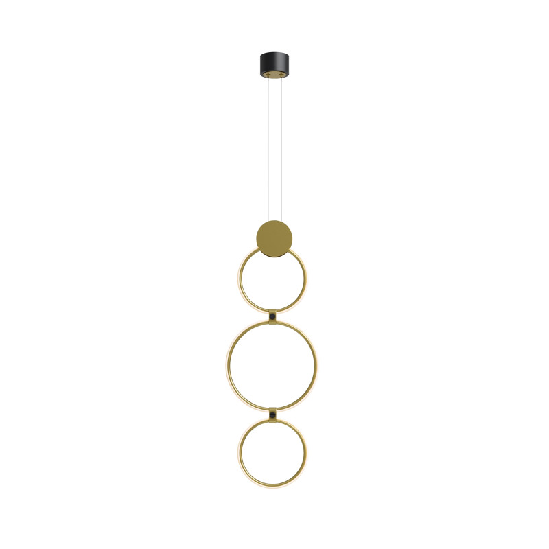 Подвесной светильник 26*8*376 см, LED, 3000К, Maytoni LINK MOD357PL-L20BS3K латунный