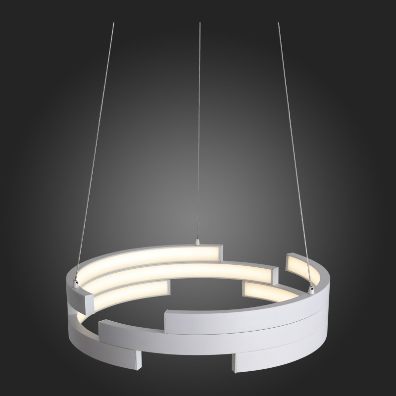 Люстра подвесная 55 см, 45W, 4000K ST LUCE GENUINE SL963.503.01 Белый
