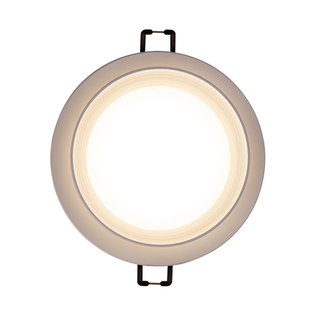 Светильник встраиваемый 10*2,5 см, GX53 Citilux Hardy CL002D10 белый