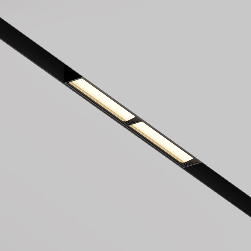 Светильник на шине 21,9*2,2*4,6 см, LED, 12W, 3000К, Maytoni Technical Parete TR106-2-12W3K-B черный