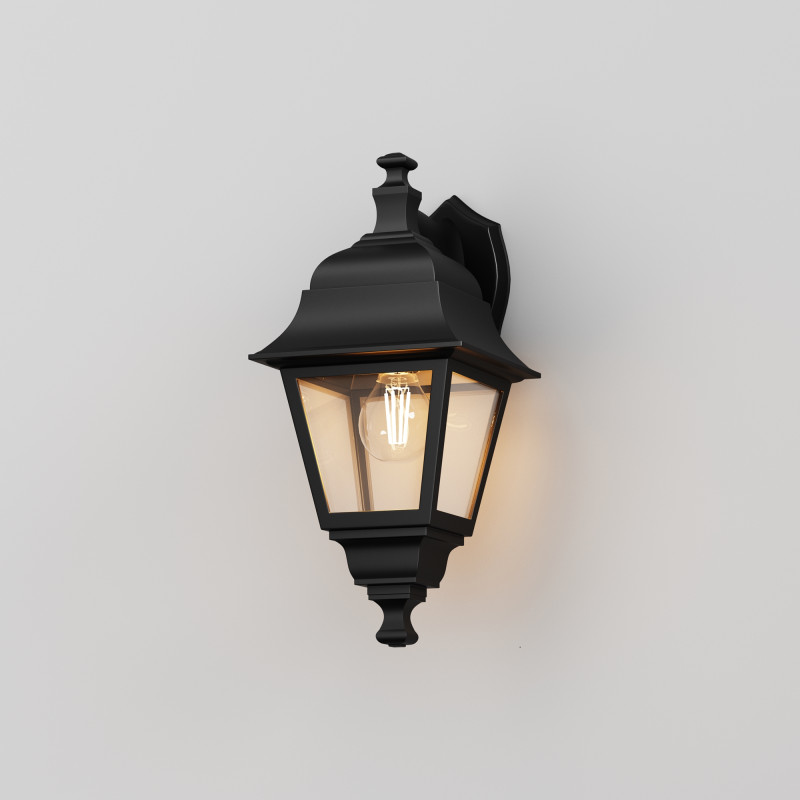 Уличный настенный светильник Maytoni Abbey Road O003WL-01B, черный