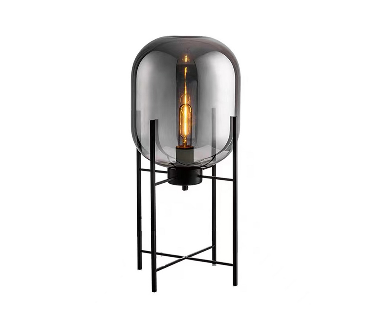 Торшер 100 см, Kink Light 07708-1F,19(16), черный