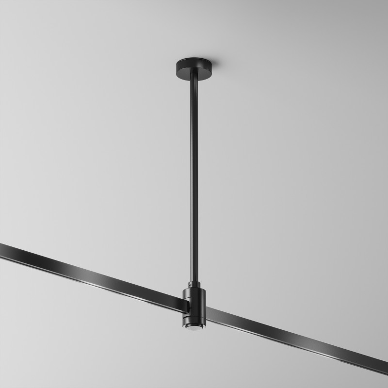 Стойка 2,9*2,9*34,6 см, Maytoni Technical Magnetic trаck system Flarity черный TRA158C-S1-B черный