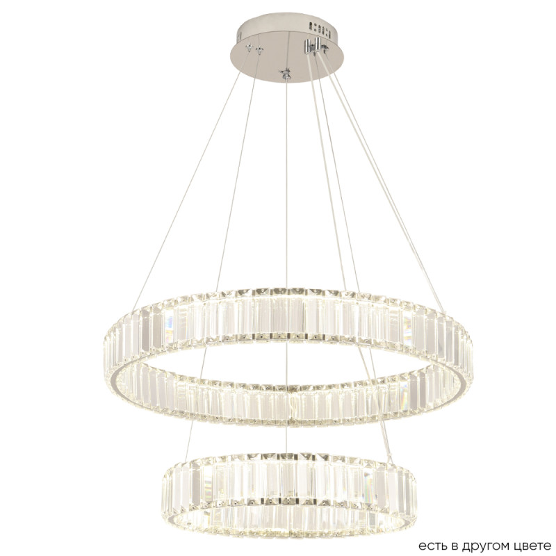 Светильник 60 см, 100W, 4000K, Crystal Lux MUSIKA SP100W LED CHROME, хром