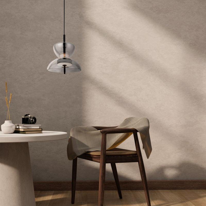Подвесной светильник  25*57,8 см, LED 1 12W, 3000К, Черный Maytoni Bangkok MOD185PL-L6B3K5