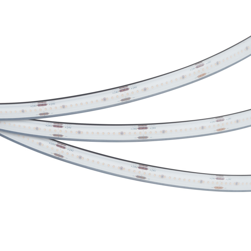 Лента герметичная CSP-PFS-X320-10mm 24V Warm2700 (10 W/m, IP68, TWP100, 5m), Arlight 045053. Цена указана за 5 метров. Продается кратно 5 метрам.