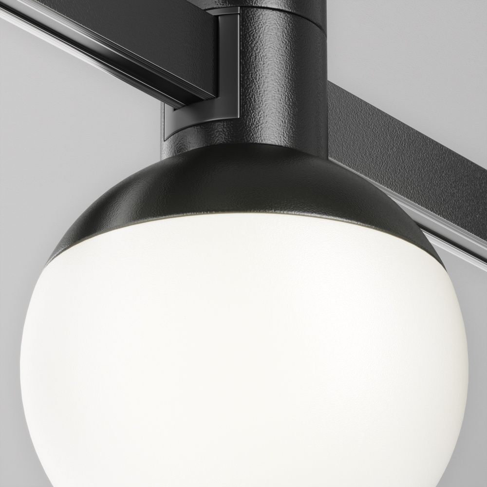 Трековый светильник Luna Flarity 4000K 5Вт 120°, 10,9 см, LED*5W, Maytoni TR149-1-5W4K-B, Черный