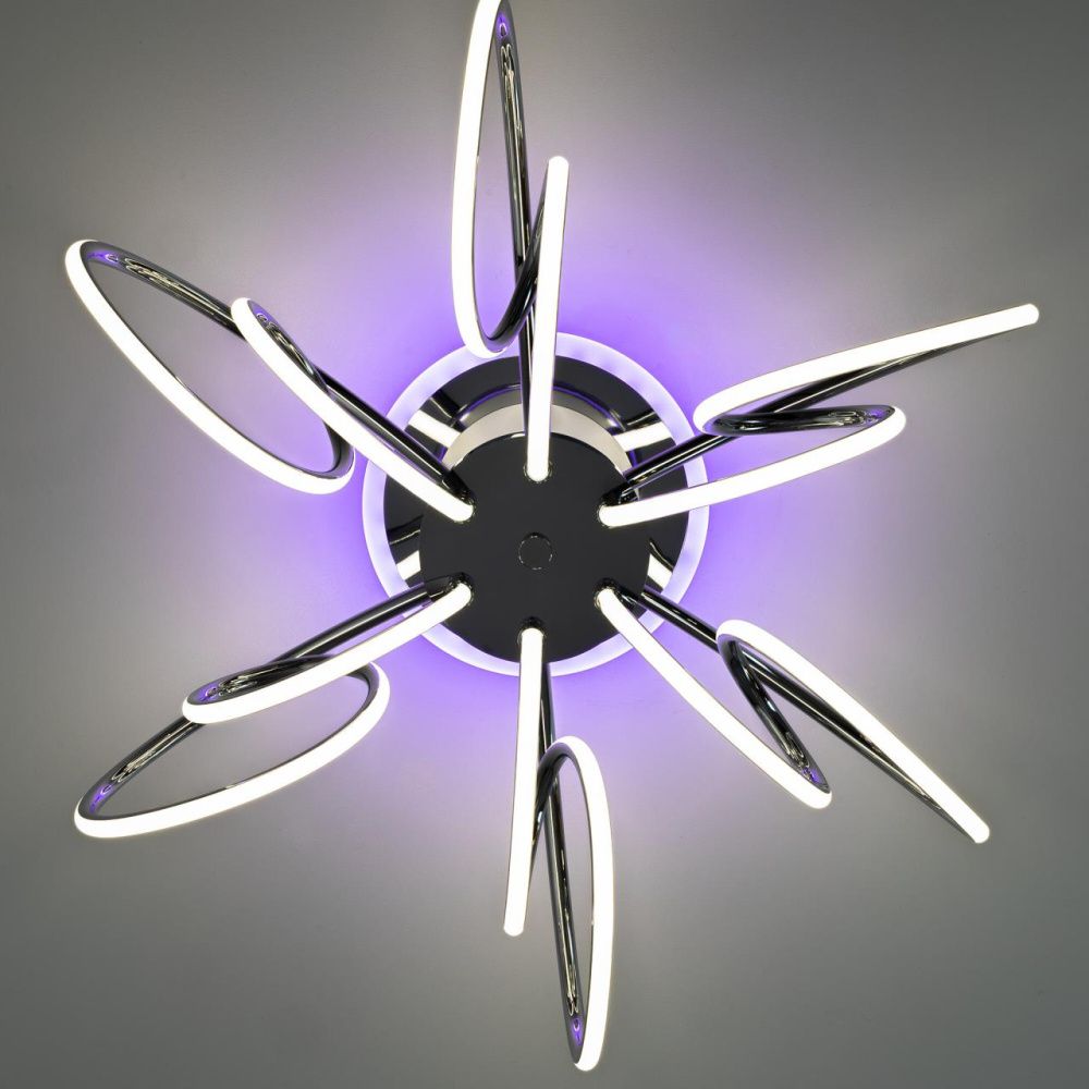 Светильник 62 см, 100W, 3000-5500K, Citilux SALMA SMART CL224A161 RGB, хром