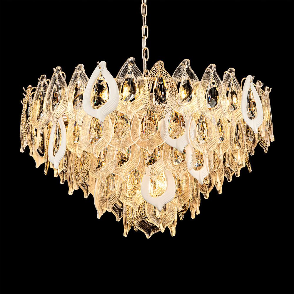 Люстра 80 см, 21*Е14*40W, Modelux  ML.6197.800 GD, Золото