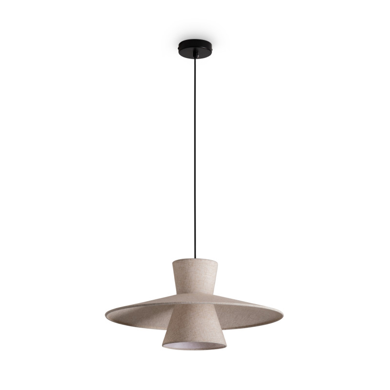 Подвесной светильник 50*207 см, 1*E14, 40W, Freya Fly FR5489PL-01BG черный