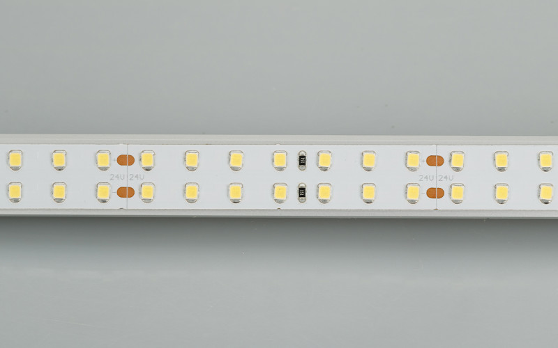 Светодиодная лента RT 2-5000 24V Warm2700 2x2 (2835, 980 LED, CRI98) (Arlight, 20 Вт/м, IP20) 025153