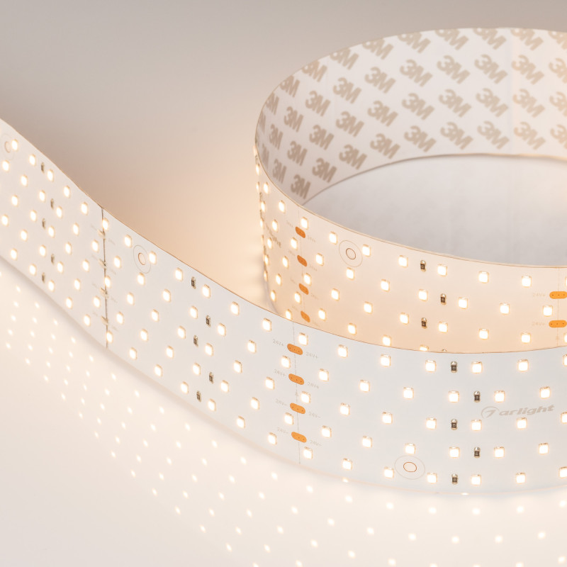 Лента RT-A350-58mm 24V Warm3000 (36 W/m, IP20, 2835, 2.5m) (Arlight, Открытый) 020390(2). Цена указана за 2,5 метров. Продается кратно 2,5 метрам.