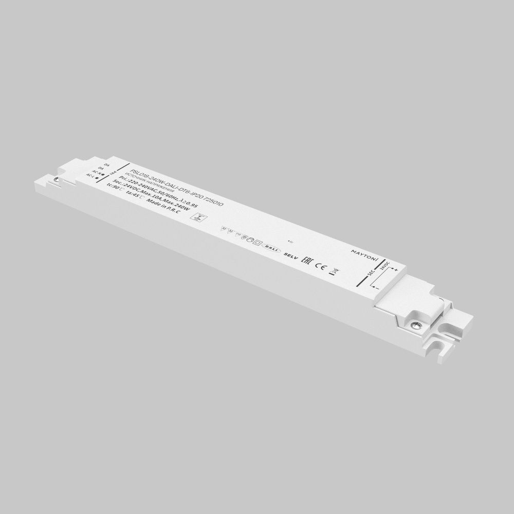 Источник напряжения 24V PSL018-240W-DALI-DT6-IP20 Maytoni Lighting control  725010