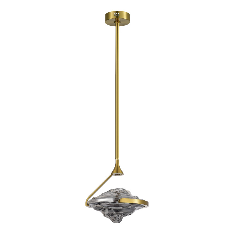 Светильник подвесной 30*120 см, LED*1*19W, 3000K, St Luce Amara SL6115.303.01, Латунь