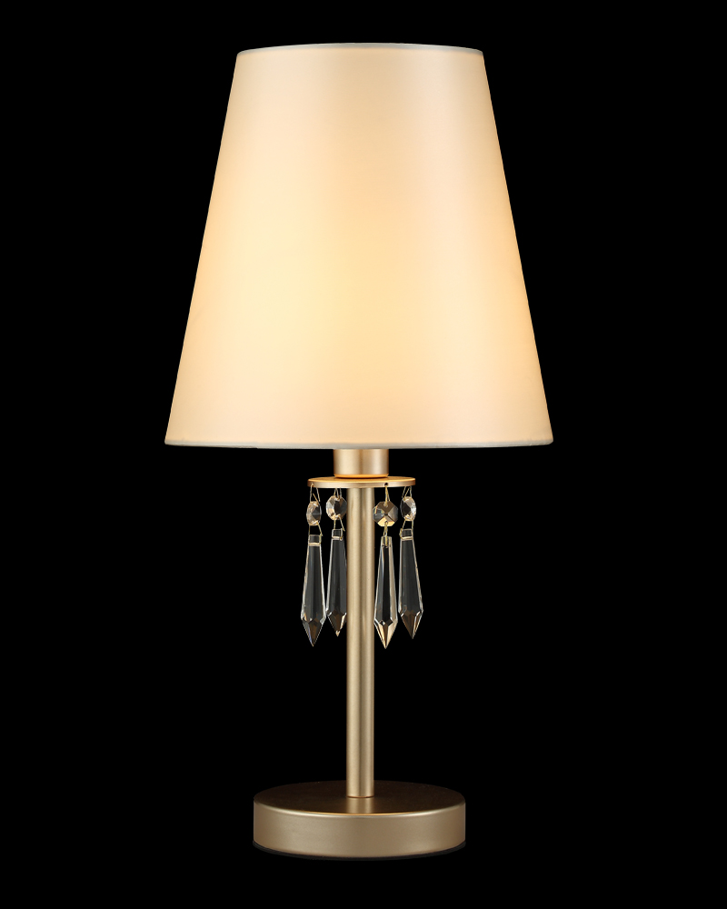 Настольная лампа 22 см, Crystal Lux RENATA LG1 GOLD Золотой