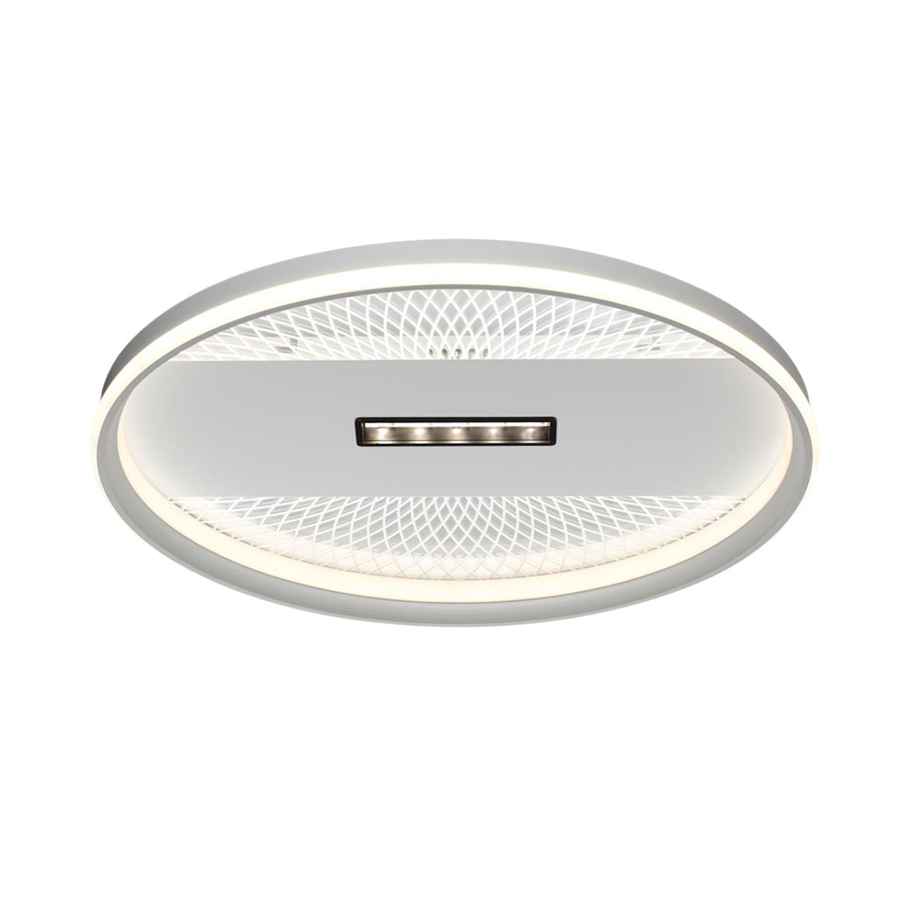 Потолочный светильник *50*7 см, LED 2*93W, 3550-4150-4800 К, Sonex Solar 7664/93LR, белый