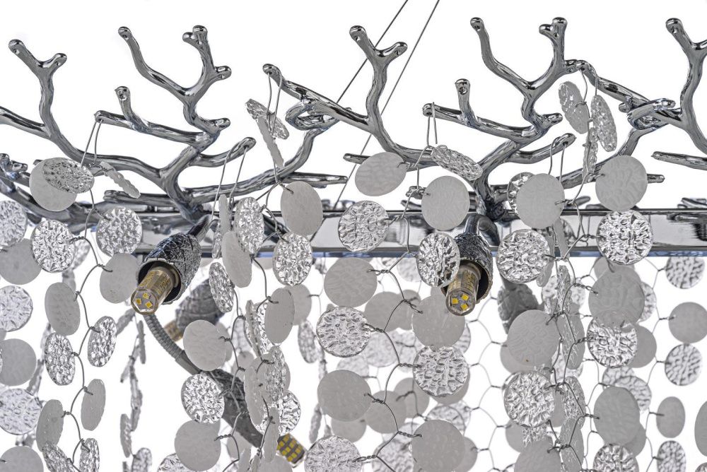 Люстра потолочная ** см, 10*G9*40W, Dio D`arte Tavenna Nickel Tavenna H 1.5.100x40.103 N, Никель